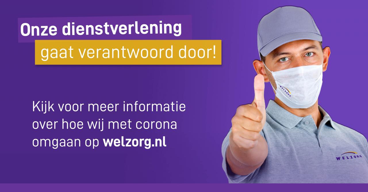 Corona maatregelen Welzorg