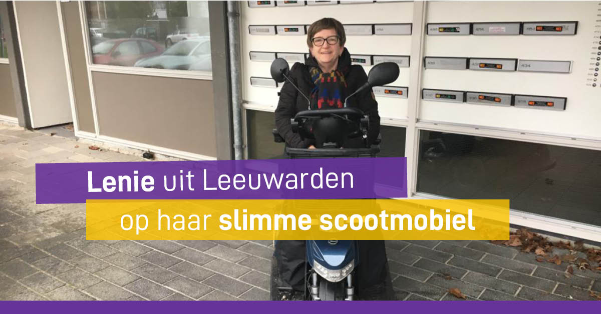 de slimme scootmobiel van lenie