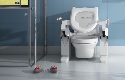 Automatische toiletverhoger