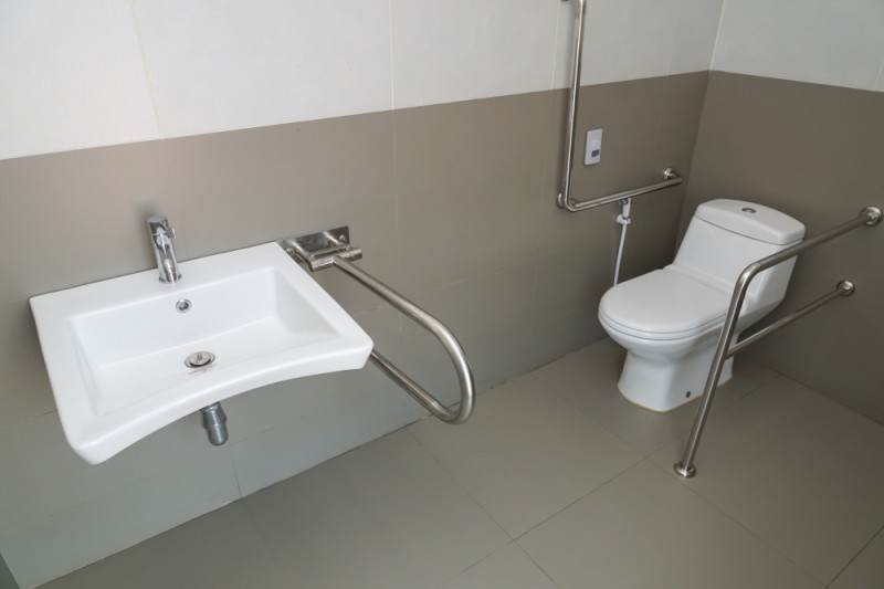 Toiletbeugel vast