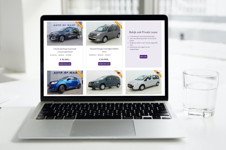Kies uw aangepaste auto