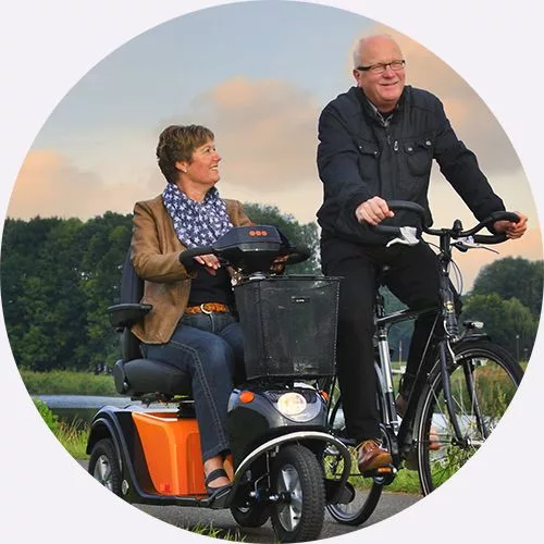 Op pad met deelscootmobiel