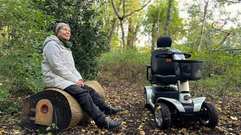 Scootmobiel huren Bernadette